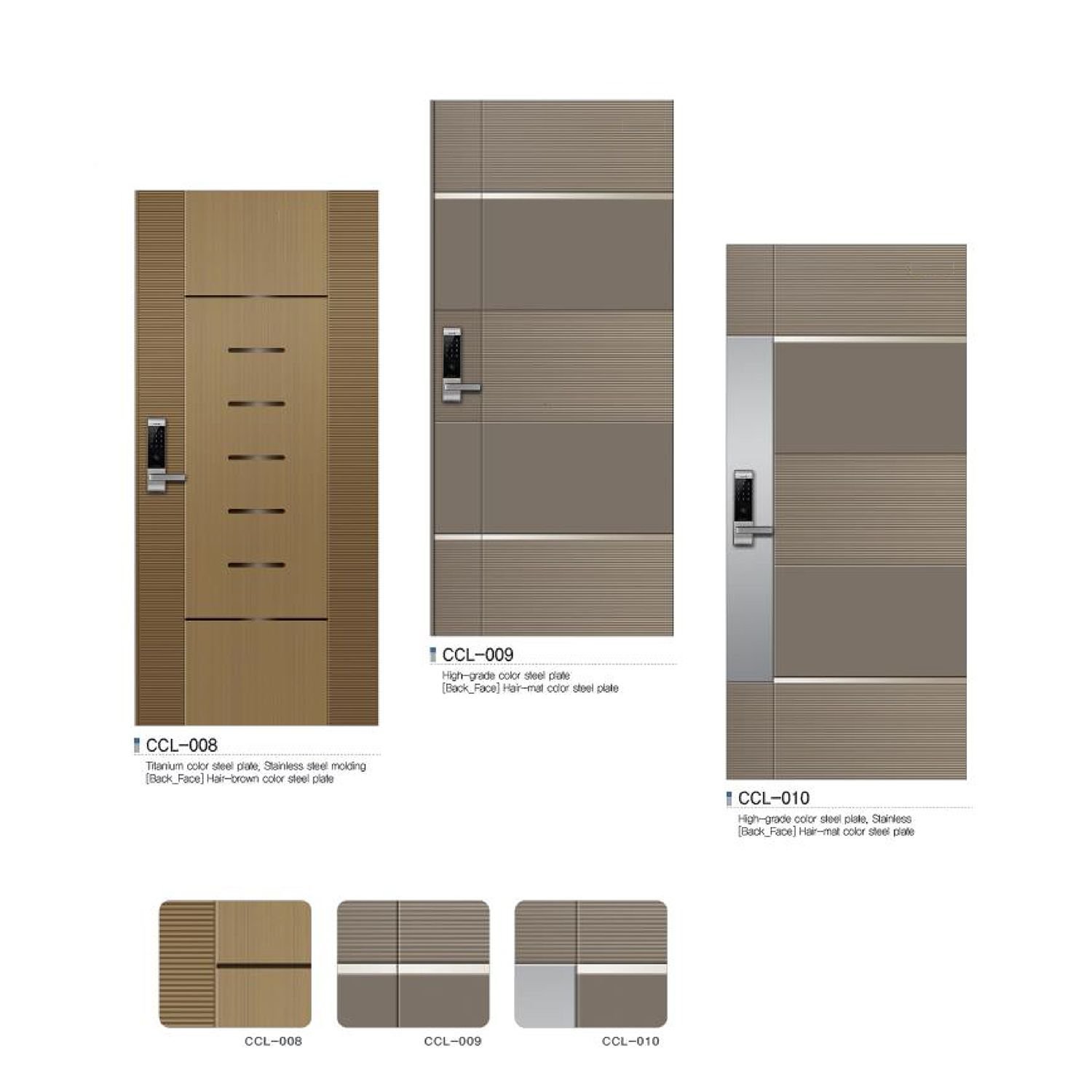 Cửa thép vân gỗ